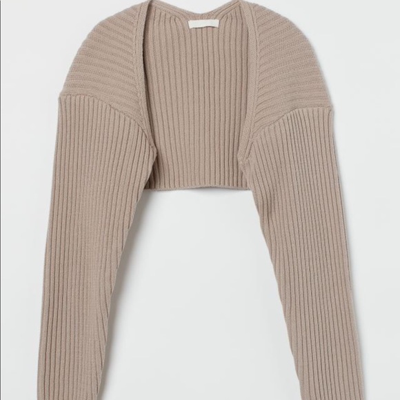 H&M Sweaters - Rib-knit bolero sweater